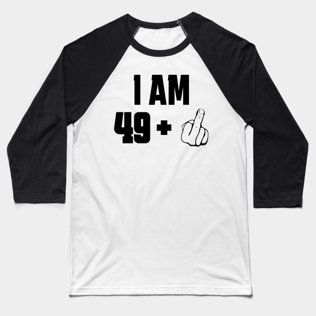 50th birthday Baseball T-Shirt by Circle Project